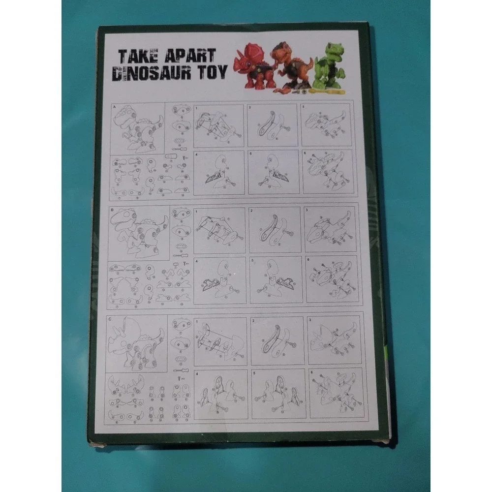 Take apart dinosaur diy Toy